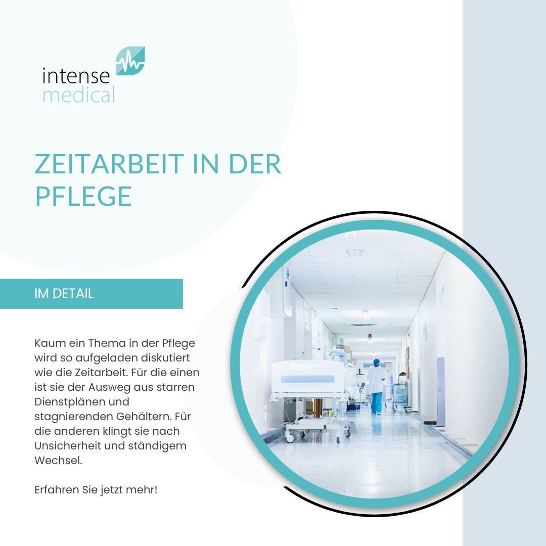 Zeitarbeit in der Pflege